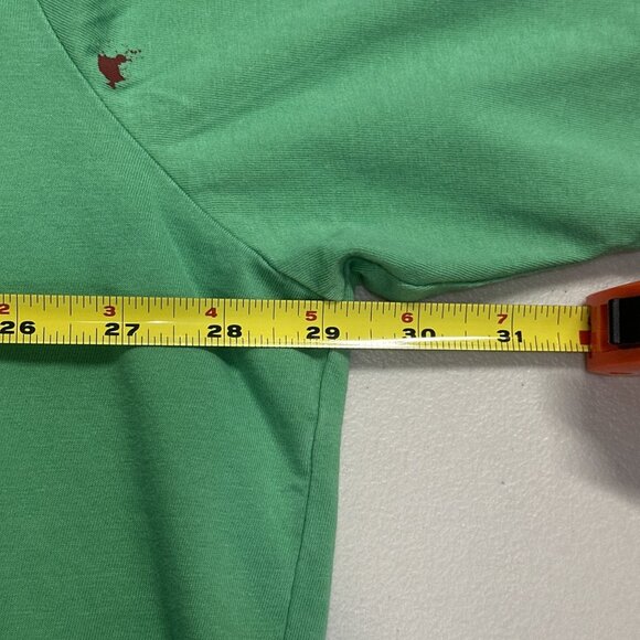 Polo Ralph Lauren 3XLT Vineyard Green Big Pony Jersey Paint Splatter T-Shirt - Picture 12 of 13